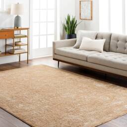 Livabliss Masterpiece-Vintage Beige Brown Traditional Fringe Living Dining Rug - Size: 200 cm x 290 cm - thumbnail 6