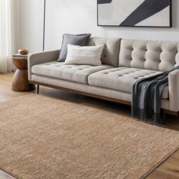 Livabliss Masterpiece-Vintage Beige Brown Traditional Fringe Living Dining Rug - Size: 200 cm x 290 cm - thumbnail 1