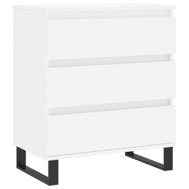 Berkfield Home Sideboard White 60x35x70 cm Engineered Wood - Size: 60 x 35 x 70 cm - image 1