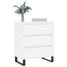 Berkfield Home Sideboard White 60x35x70 cm Engineered Wood - Size: 60 x 35 x 70 cm - thumbnail 3
