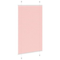 Berkfield Home Pleated Blind Pink 70x100 cm Fabric Width 69.4 cm Polyester - thumbnail 4