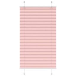 Berkfield Home Pleated Blind Pink 70x100 cm Fabric Width 69.4 cm Polyester