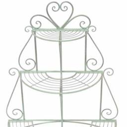 Ascalon Design Ltd Heart Etager 3T - Plant Stand - L71 x W37 x H91 cm - Green - thumbnail 2