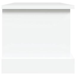 Berkfield Home Storage Box White 50x30x28 cm Engineered Wood - Size: 50 x 30 x 28 cm - thumbnail 7
