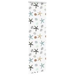 Berkfield Home Shower Roller Blind with Cassette 70x240 cm Fabric Width 66 cm in White - thumbnail 3
