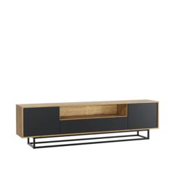 Mex Furniture LTD TV Unit 200cm Loft / Industrial in Brown - thumbnail 9
