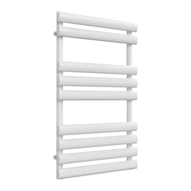 Bathroom Kingdom Arbori White Designer Flat Panel Heated Towel Rail 820x500 - image 1