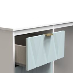 Ready Assembled 2 U Washington 3 Drawer Vanity (Ready Assembled) in Duck Egg Blue - thumbnail 5