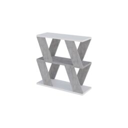 Decortie 'Lazena' Modern 3-Tier Side Coffee Table 55.4cm - Storage End Table in Natural White - Size: 1 Pack - thumbnail 3