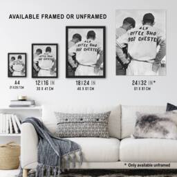 "Artery8 Watching Baseball game Dorothea Lange Wall Art Poster Print - Size: W12"" x H16""" - thumbnail 3