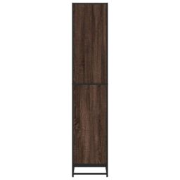 Berkfield Home Book Cabinet Brown Oak 40x35x170.5 cm Engineered Wood - thumbnail 5