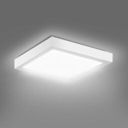ExtraStar 12W LED Square Surface Mount Integrated Ceiling Light Flush Light Cold White