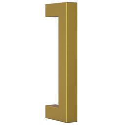 Berkfield Home Cabinet Handles 10 pcs Gold 96 mm Stainless Steel - thumbnail 3