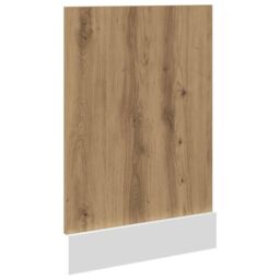 Berkfield Home Dishwasher Panel Artisian Oak 45x3x67 cm Engineered Wood in Brown - Size: 45 x 3 x 67 cm - thumbnail 5