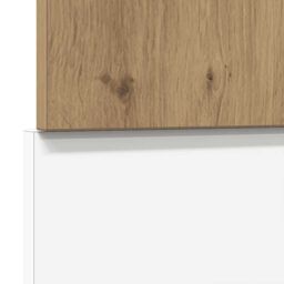 Berkfield Home Dishwasher Panel Artisian Oak 45x3x67 cm Engineered Wood in Brown - Size: 45 x 3 x 67 cm - thumbnail 6