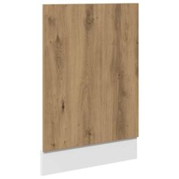 Berkfield Home Dishwasher Panel Artisian Oak 45x3x67 cm Engineered Wood in Brown - Size: 45 x 3 x 67 cm - thumbnail 2