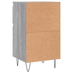 Berkfield Home Sideboards 2 pcs Grey Sonoma 40x35x70 cm Engineered Wood - Size: 40 x 35 x 70 cm - thumbnail 9