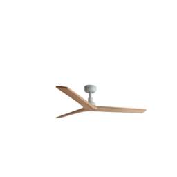 Netlighting Klim Medium White Light Pine Wood DC Ceiling Fan 6 Speed