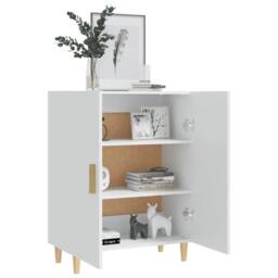 Berkfield Home Sideboard White 70x34x90 cm Engineered Wood - Size: 70 x 34 x 90 cm - thumbnail 7