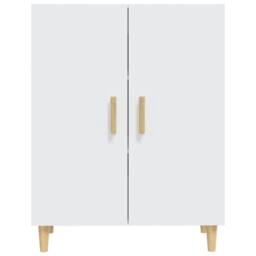Berkfield Home Sideboard White 70x34x90 cm Engineered Wood - Size: 70 x 34 x 90 cm - thumbnail 1