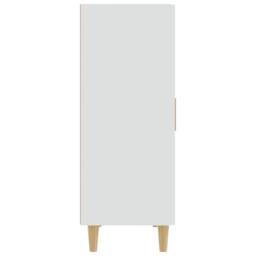 Berkfield Home Sideboard White 70x34x90 cm Engineered Wood - Size: 70 x 34 x 90 cm - thumbnail 4