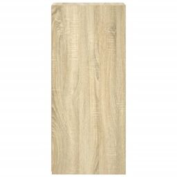 Berkfield Home Sideboard Sonoma Oak 30x41x93 cm Engineered Wood in Brown - Size: 30 x 41 x 93 cm - thumbnail 5