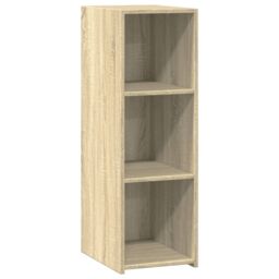 Berkfield Home Sideboard Sonoma Oak 30x41x93 cm Engineered Wood in Brown - Size: 30 x 41 x 93 cm - thumbnail 2