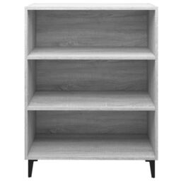 Berkfield Home Sideboard Grey Sonoma 69.5x32.5x90 cm Engineered Wood - thumbnail 3