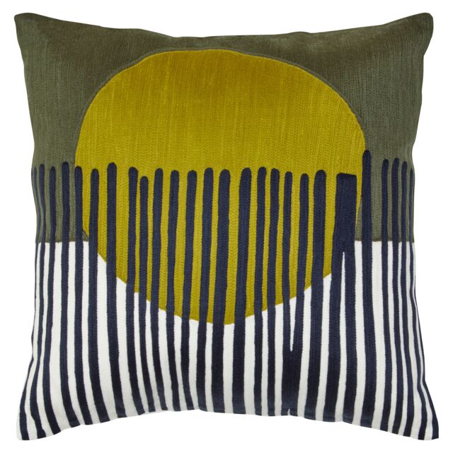 Orsina Bosie Ozella Green & White Cushion - image 1