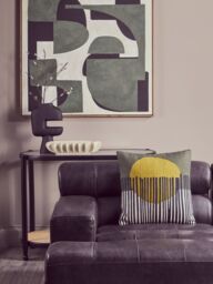 Orsina Bosie Ozella Green & White Cushion - thumbnail 5