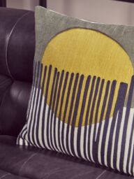 Orsina Bosie Ozella Green & White Cushion - thumbnail 3