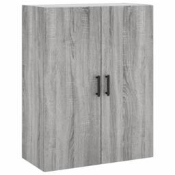 Berkfield Home Highboard Grey Sonoma 69.5x34x180 cm Engineered Wood - thumbnail 5