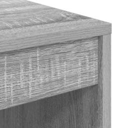 Berkfield Home Grey Writing Desk Grey sonoma Particle board 70 x 50 x 76 cm - thumbnail 8