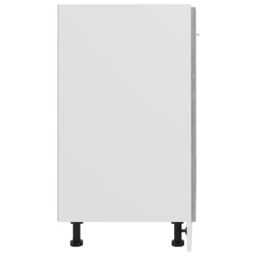 Berkfield Home Bottom Cabinet Grey Sonoma 60x46x81.5 cm Engineered Wood - thumbnail 6