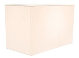 Happy Homewares Contemporary & Stylish Linen Fabric Lamp Shade in White - Size: 12 inches - thumbnail 4