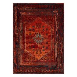 RugsX Wool Omega Rug in Red - Size: 170 cm x 235 cm - thumbnail 2