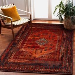 RugsX Wool Omega Rug in Red - Size: 170 cm x 235 cm - thumbnail 4
