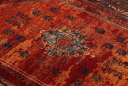 RugsX Wool Omega Rug in Red - Size: 170 cm x 235 cm - thumbnail 5