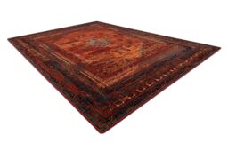 RugsX Wool Omega Rug in Red - Size: 170 cm x 235 cm - thumbnail 3