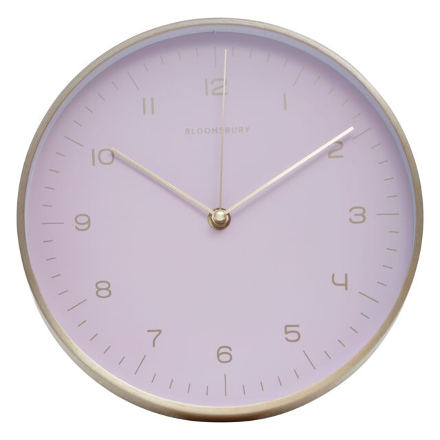 Orsina Functional & Stylish Wall Clock, Versatile Indoor Clock, Elegant Clock For Outdoor in Pink - image 1