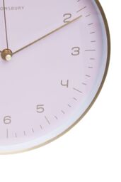 Orsina Functional & Stylish Wall Clock, Versatile Indoor Clock, Elegant Clock For Outdoor in Pink - thumbnail 4