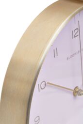 Orsina Functional & Stylish Wall Clock, Versatile Indoor Clock, Elegant Clock For Outdoor in Pink - thumbnail 5