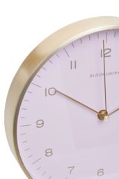Orsina Functional & Stylish Wall Clock, Versatile Indoor Clock, Elegant Clock For Outdoor in Pink - thumbnail 3