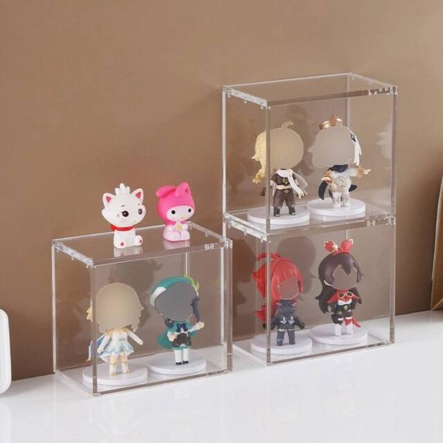 EONLION Box Premium Acrylic Display Case in Clear - Size: 500mm - image 1