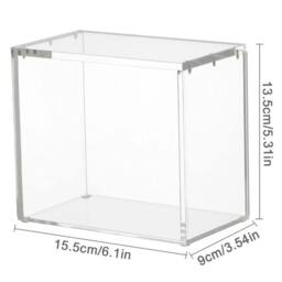 EONLION Box Premium Acrylic Display Case in Clear - Size: 500mm - thumbnail 2