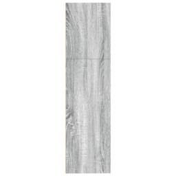 Berkfield Home Bookcase Grey Sonoma 80x30x114 cm Engineered Wood - Size: 80 x 30 x 114 cm - thumbnail 5