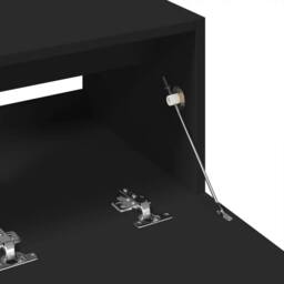 Berkfield Home Sink Cabinet Black 78x37x59 cm Engineered Wood - Size: 78 x 37 x 59 cm - thumbnail 8