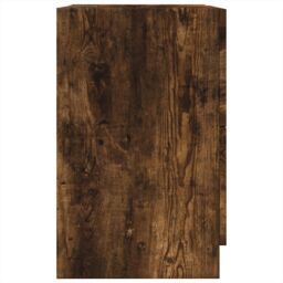 Berkfield Home Sink Cabinet Smoked Oak 40x37x59 cm Engineered Wood in Brown - Size: 40 x 37 x 59 cm - thumbnail 6