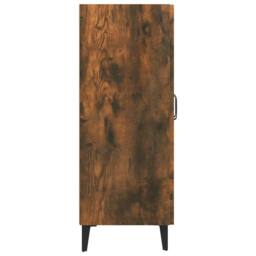 Berkfield Home Sideboard Smoked Oak 69.5x34x90 cm Engineered Wood in Brown - thumbnail 8