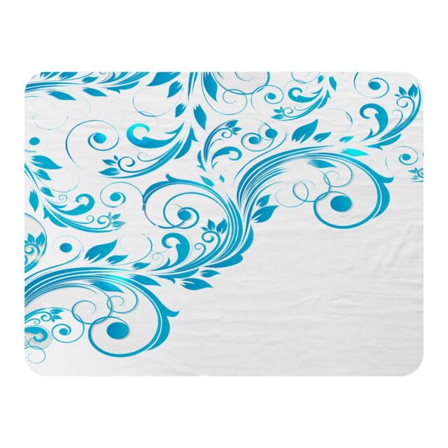 Benjamin Tate Design Swirls Blanket in Natural - Size: 120 cm x 150 cm - image 1